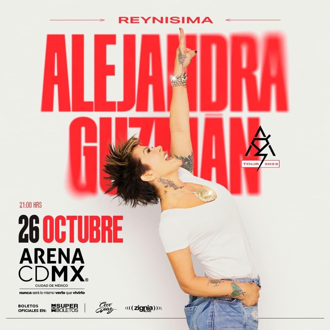Alejandra Guzmán en concierto 2023: Precio de boletos para verla en CDMX y Monterrey