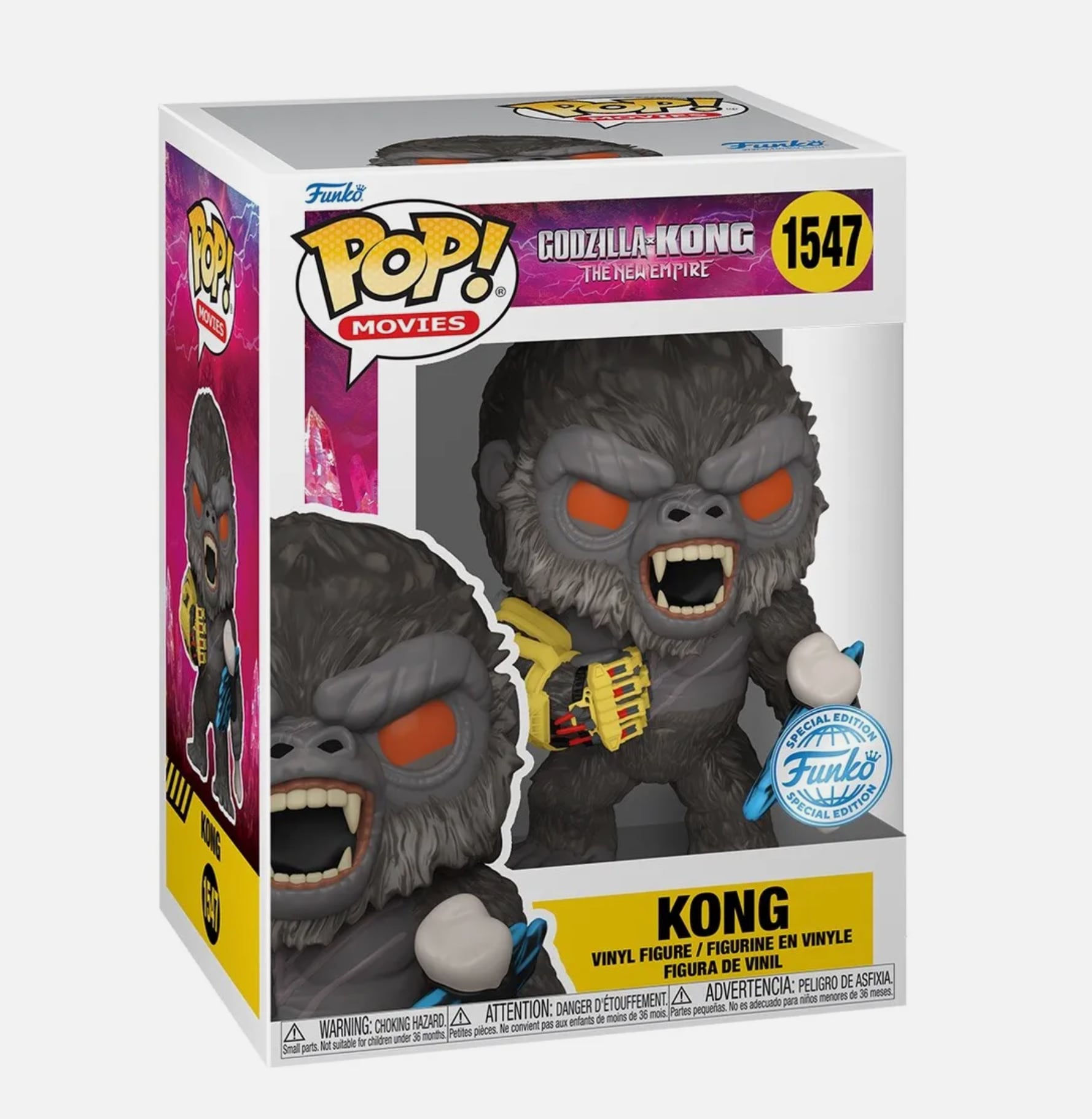 Funko Pop! de Kong edición especial de Godzilla y Kong: El Nuevo Imperio