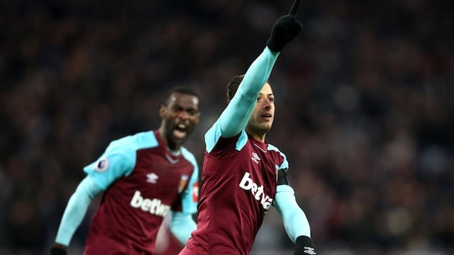 Hernández festeja su gol del fin de semana.