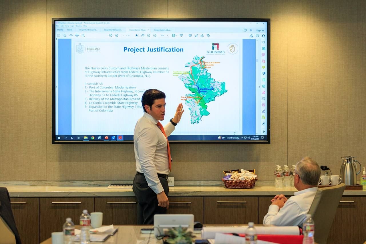 Samuel García se reúne con Alliance Texas para posible convenio de colaboración con Nuevo León