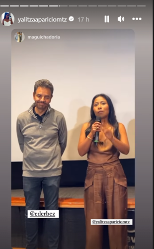 Eugenio Derbez y Yalitza Aparicio avivan las esperanzas de verlos en la misma película