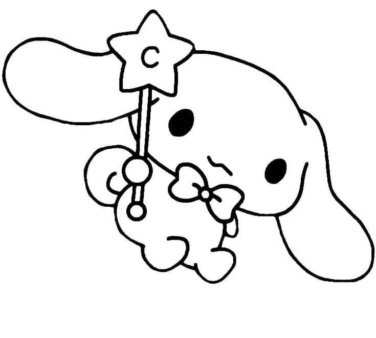 Dibujos de Cinnamoroll para colorear por su cumpleaños