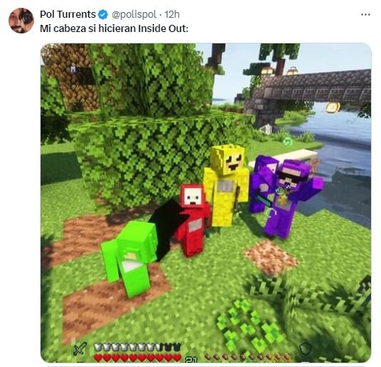Memes de ‘Mi cabeza si hicieran Inside Out’ de Intensamente 2