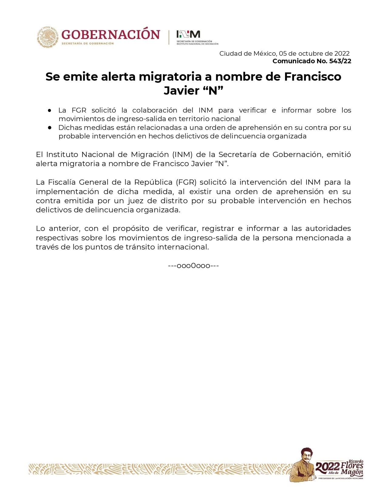 Francisco García Cabeza de Vaca acusa persecución política: “al gobierno le urgen distractores”