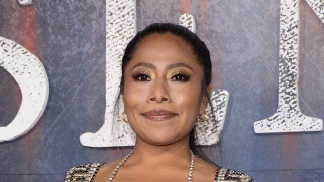La actriz Yalitza Aparicio en la presentación de Presencias.