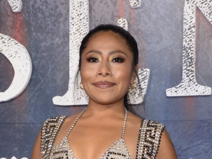 La actriz Yalitza Aparicio en la presentación de Presencias.