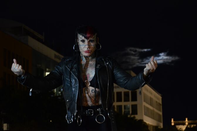 María José Cristerna, la vampira mexicana