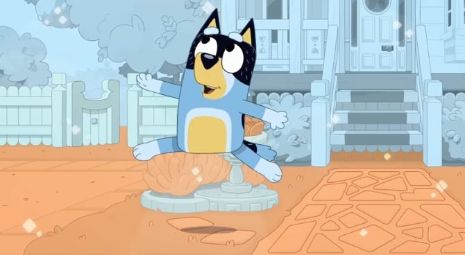 Bluey: Bandit baile ballet por el Día Mundial del Ballet