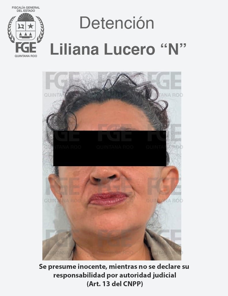 Liliana Lucero, presunta culpable de la muerte de El niño del contenedor.