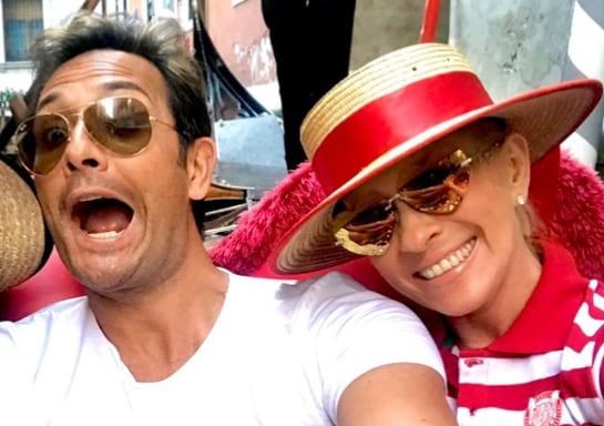 Yuri y su esposo Rodrigo Espinoza