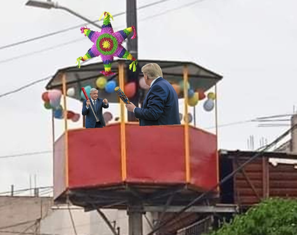 Memes del salón de fiestas en un poste de la CFE
