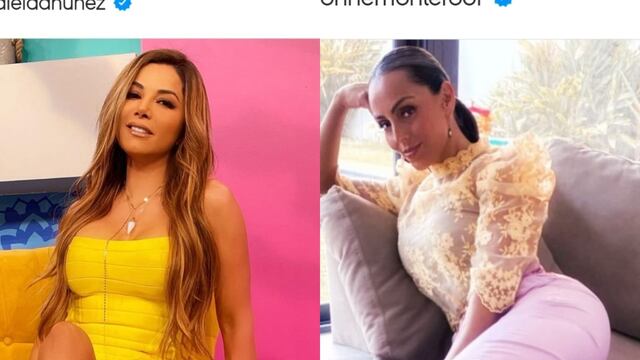 Aleida Núñez e Ivonne Montero.