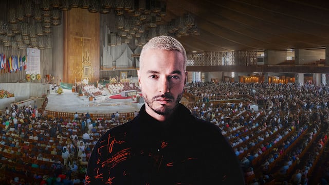 J Balvin visitó la Basílica de Guadalupe