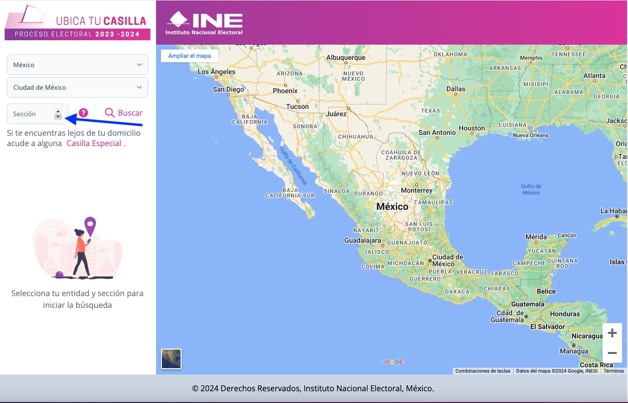 Cómo localizar tu casilla de las elecciones 2024 en CDMX