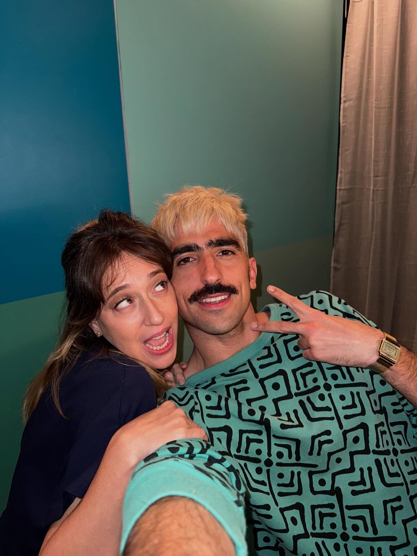 Jezzini con Mariana Treviño.