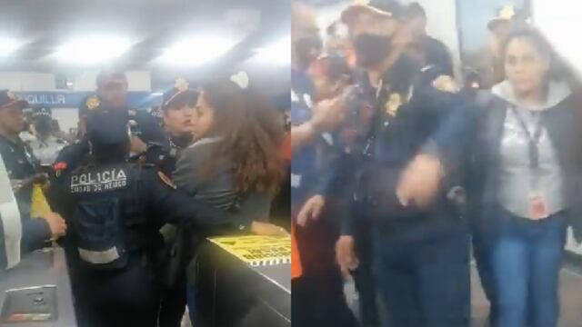 Taquillera agrede a niña con discapacidad y es detenida en la Línea 2 del Metro CDMX