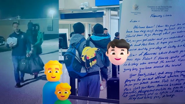 “Estados Unidos es la nación más poderosa gracias a los migrantes”, recuerdan a Liam tras ser liberado de un centro de ICE