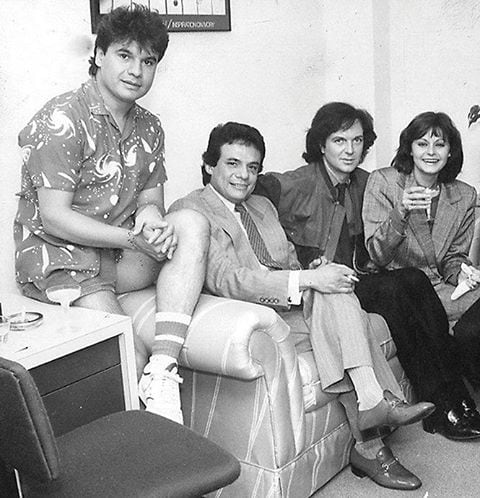 Camilo Sesto, Juan Gabriel, Rocío Dúrcal y José José