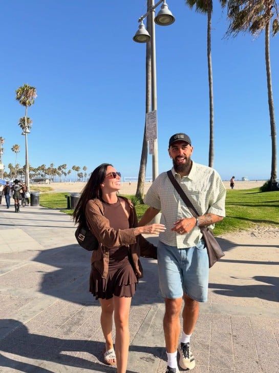 Borja Iglesias y María Valero