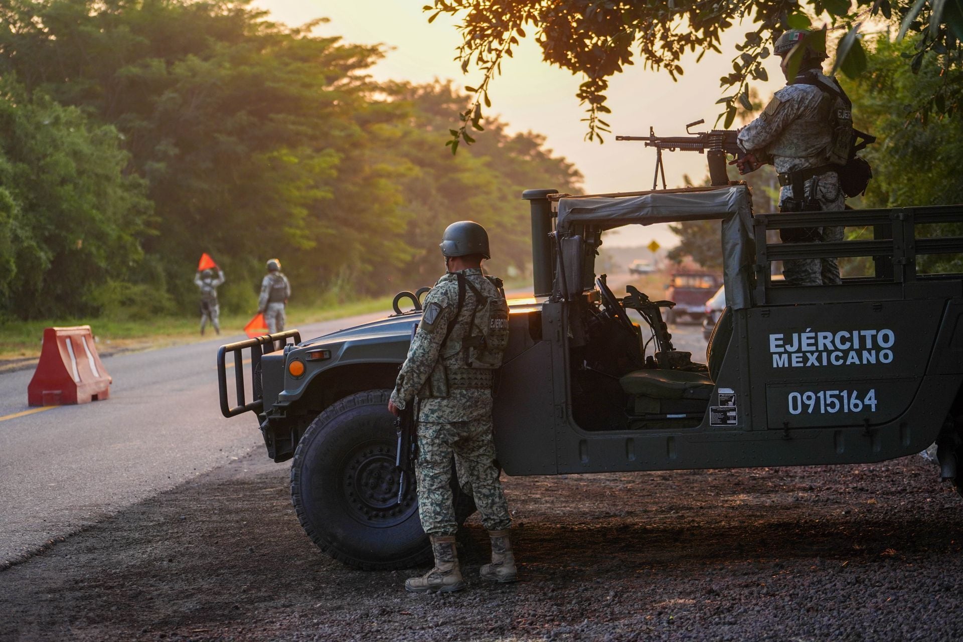 Ejército Mexicano en Michoacán.