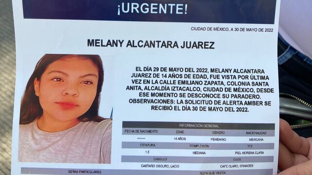 Se manifiestan por desaparición de Melany Alcántara