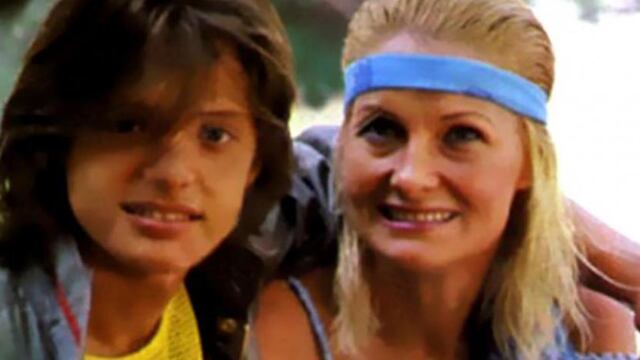 Marcela Basteri con Luis Miguel