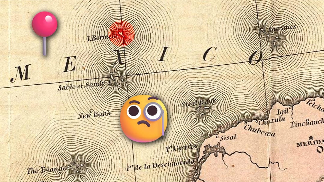 La polémica Isla Bermeja en el Golfo de México