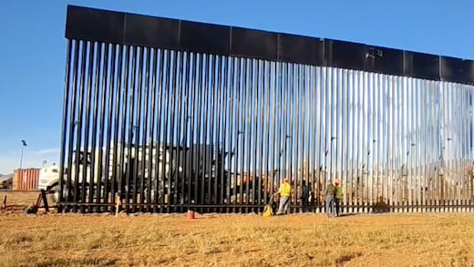 Trump cumple su promesa: Estados Unidos amplía el muro fronterizo en Sonora