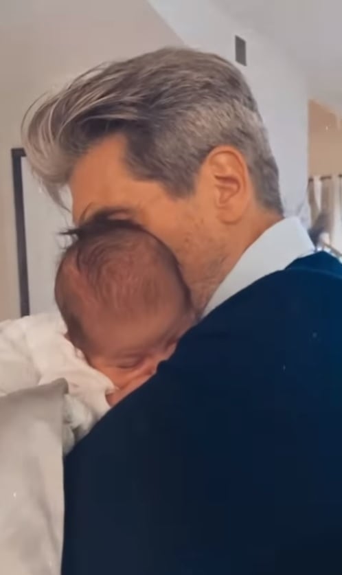 Diego Verdaguer y su nieto