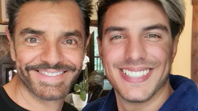 Vadhir Derbez y Eugenio Derbez