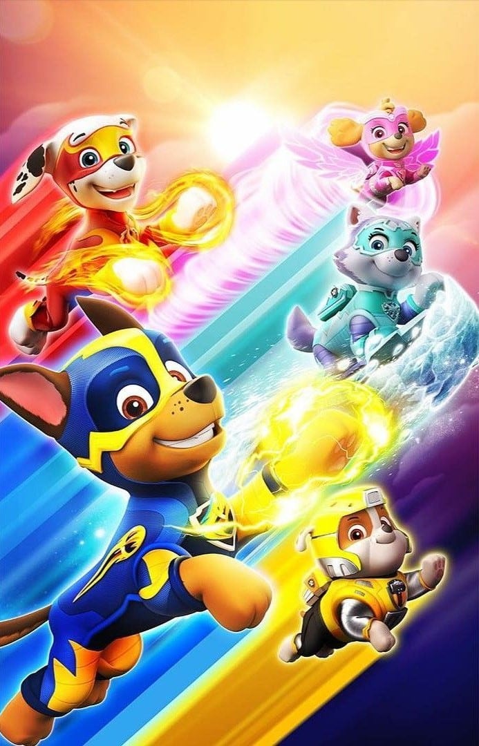 Fondos de pantalla de Mighty Pups de Paw Patrol para celular