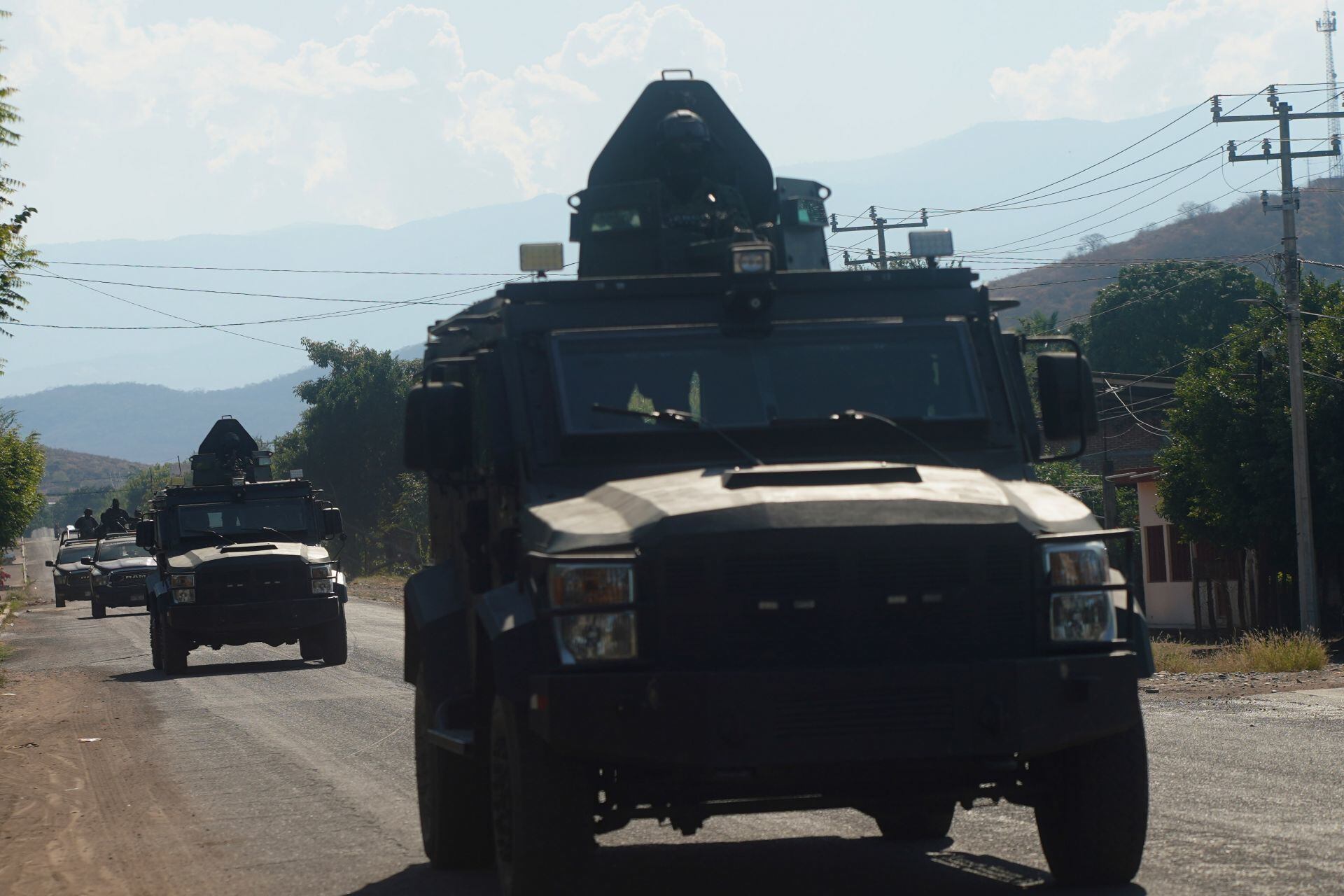 Militares en Michoacán