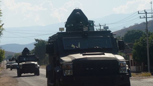 Militares en Michoacán