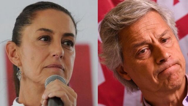 Claudia Sheinbaum y Claudio X. González