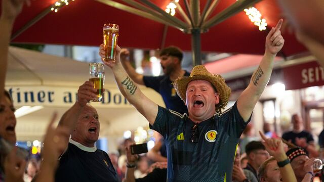 Fan de Escocia en la Euro 2024