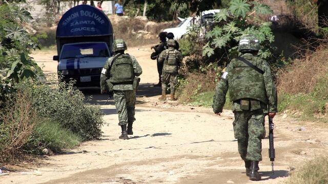 Militares en Acapulco