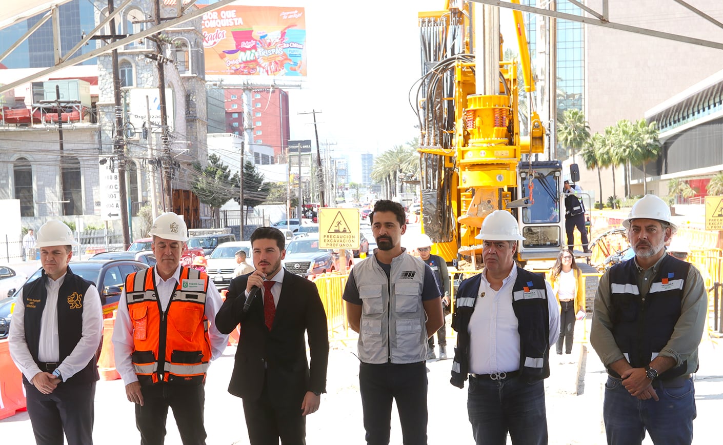 Samuel García arranca fase 2 de trabajos de la Línea 4 del Metro