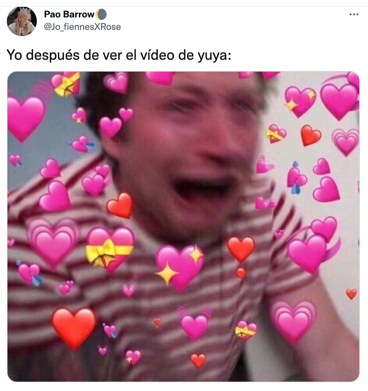 Meme de Yuya sobre su embarazo