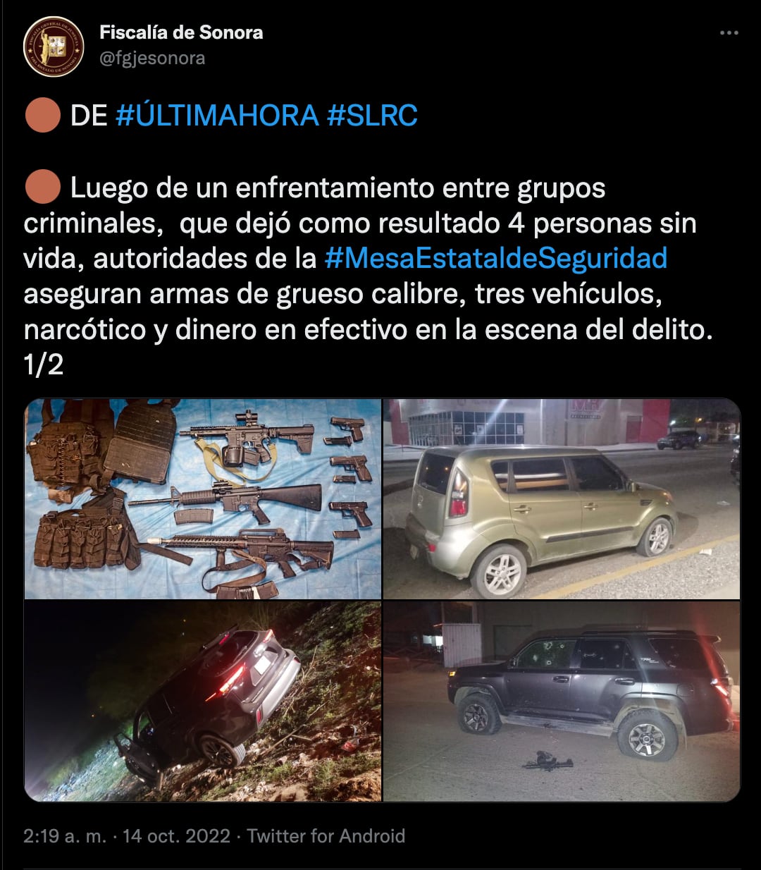 ¿Qué pasa en Guaymas, Sonora? Balaceras y carros quemados provocan pánico