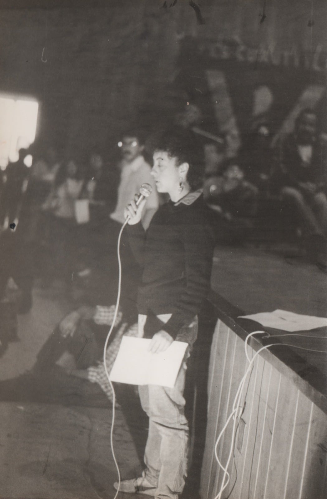 Claudia Sheinbaum representante del Consejo Estudiantil Universitario (CEU)