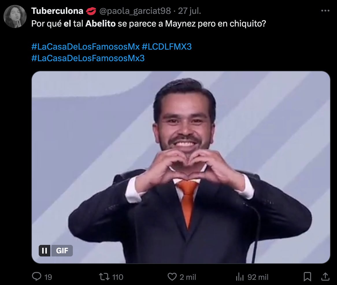 Comparan a El Abelito con Jorge Álvarez Maynez