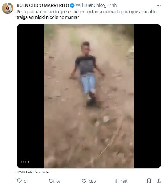 Memes por el beso de Nicki Nicole y Peso Pluma
