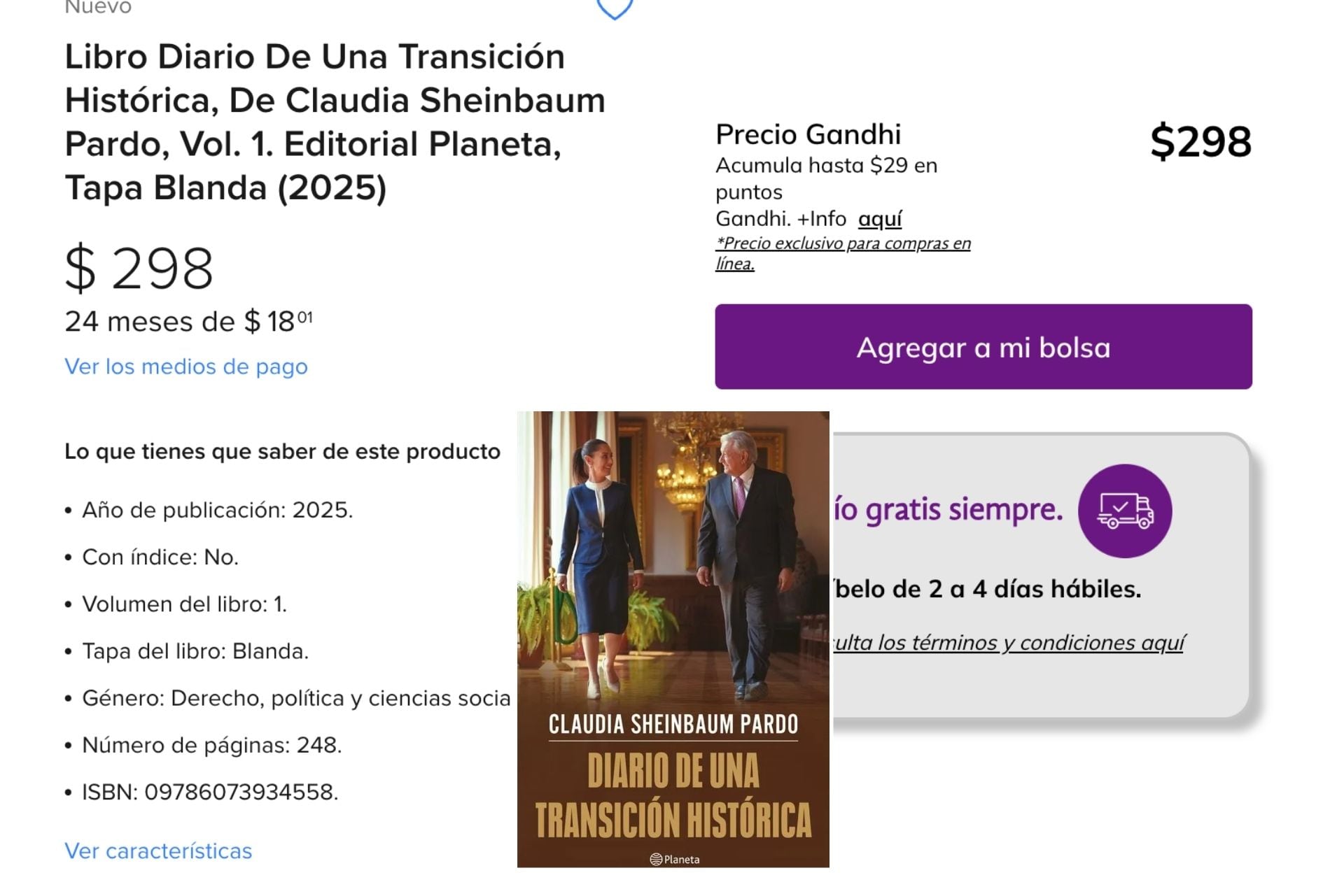 Libro ‘Diario de una transición histórica’