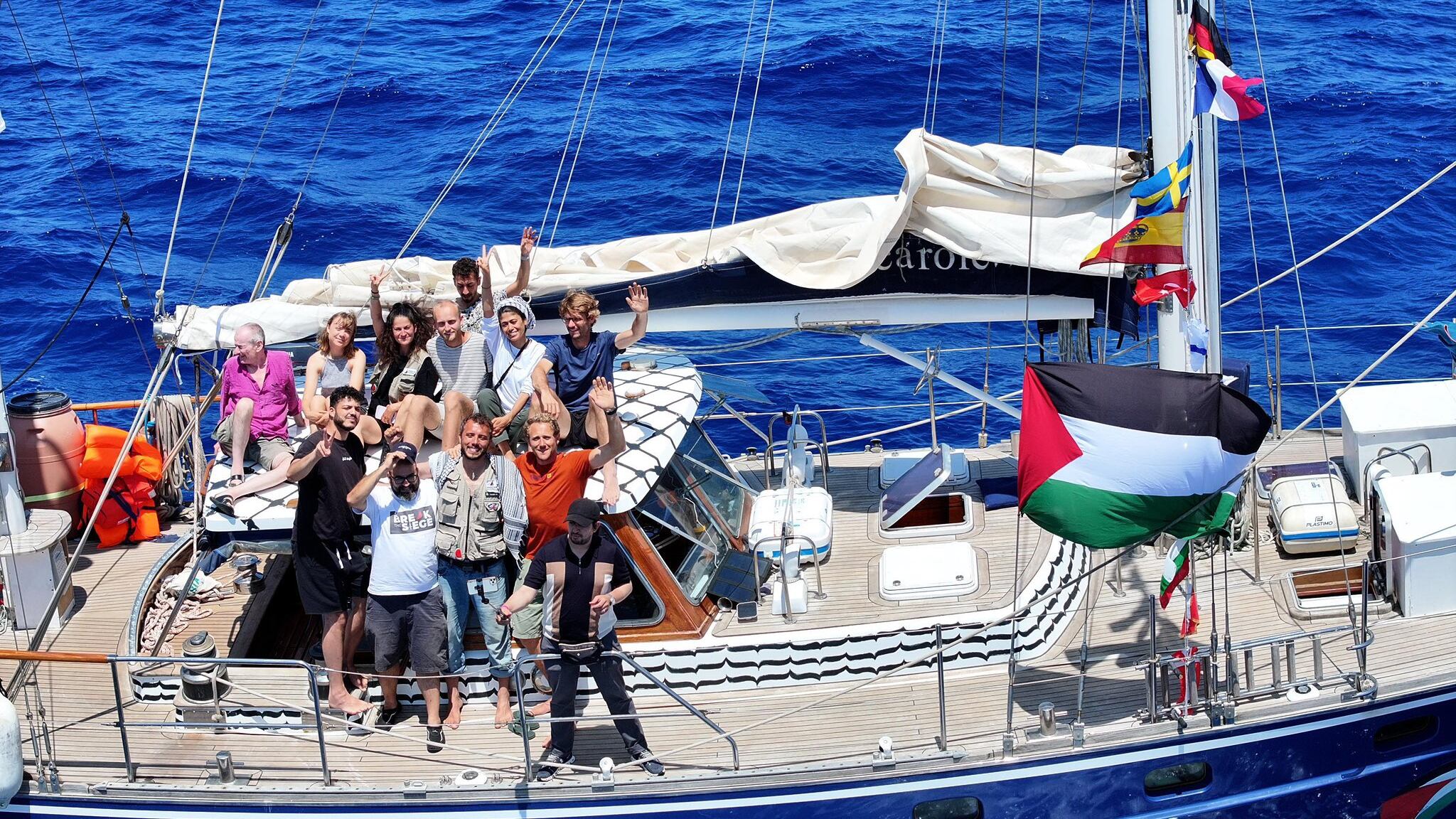 Flotilla de la Libertad por Gaza: ¿Quiénes son los activistas que viajaban con Greta Thunberg y fueron secuestrados por Israel?