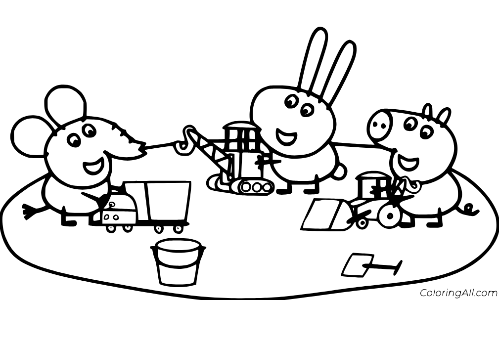 Dibujos de Peppa Pig para colorear en el Día del Niño