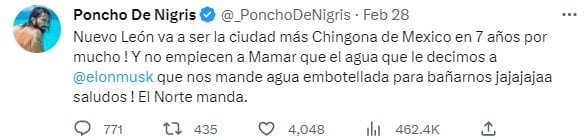 Poncho de Nigris