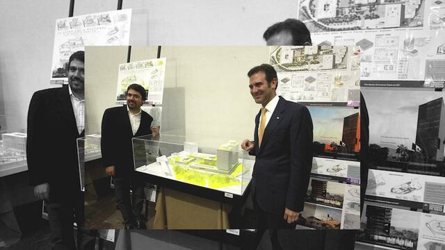 Supera la altura permitida por las normas urbanas en el Distrito Federal.