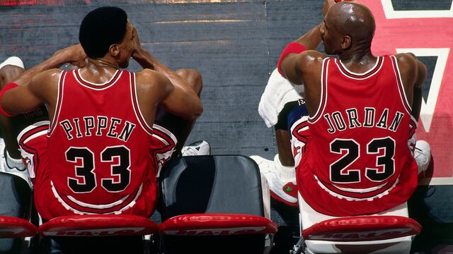 Pippen y Jordan