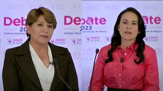¿Quién ganó el primer debate del Estado de México? Delfina Gómez y Alejandra del Moral tienen otros datos