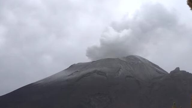 Volcán Popocatépetl el 12 de septiembre
